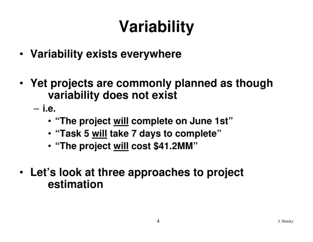 Probabilistic Project Estimation Using Monte Carlo Simulation — ISSSP ...