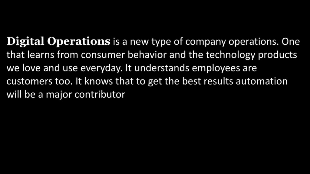 The Drive Toward Digital Operational Excellence — ISSSP for Lean Six Sigma