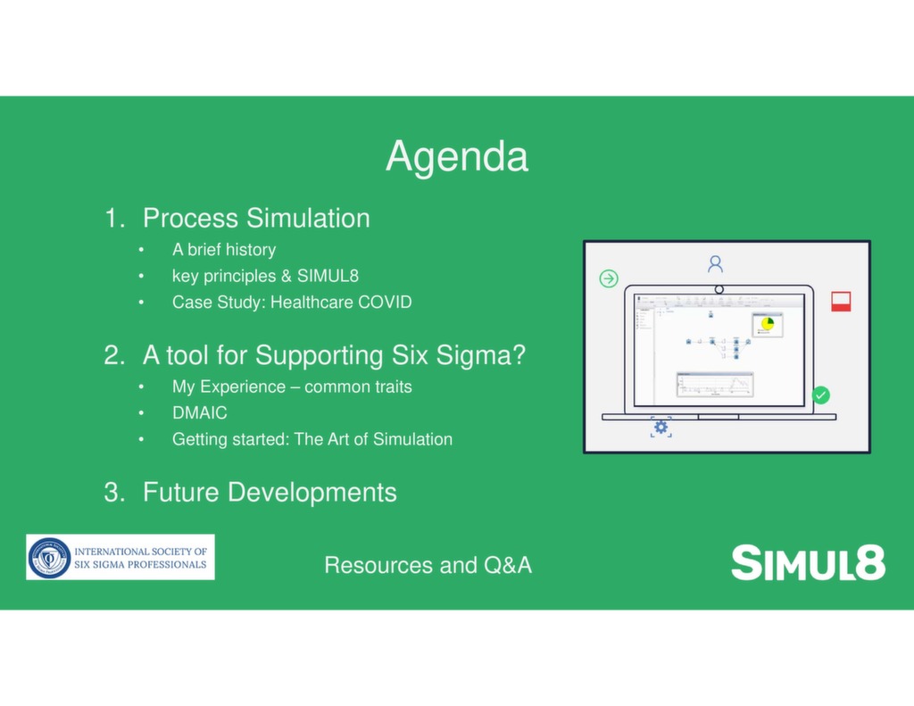 Process Improvement Simulation Gauging how Process Simulation can support Six Sigma and Process ...